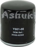 Ashuki Y001-06 - Масляный фильтр autosila-amz.com