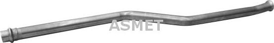 Asmet 09.075 - Труба выхлопного газа autosila-amz.com