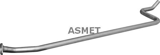 Asmet 09.103 - Труба выхлопного газа autosila-amz.com