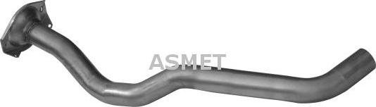Asmet 04.059 - Труба выхлопного газа autosila-amz.com
