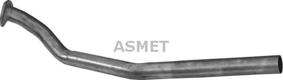 Asmet 04.084 - Труба выхлопного газа autosila-amz.com