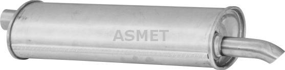 Asmet 05.069 - Глушитель выхлопных газов, конечный autosila-amz.com
