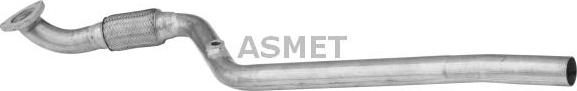 Asmet 05.154 - Труба выхлопного газа autosila-amz.com