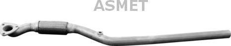 Asmet 05.112 - Труба выхлопного газа autosila-amz.com