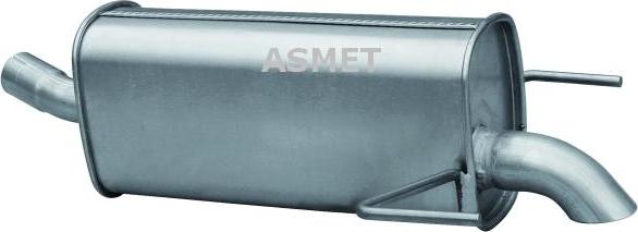 Asmet 05.183 - Глушитель выхлопных газов, конечный autosila-amz.com