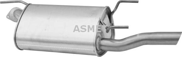 Asmet 05.124 - Глушитель выхлопных газов, конечный autosila-amz.com