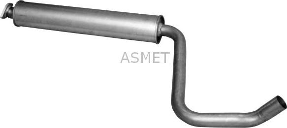 Asmet 05.251 - Предглушитель выхлопных газов autosila-amz.com