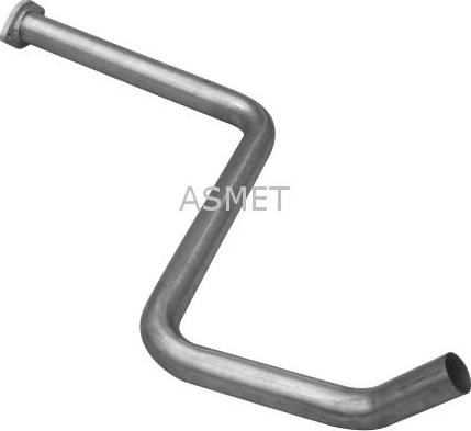 Asmet 05.257 - Труба выхлопного газа autosila-amz.com