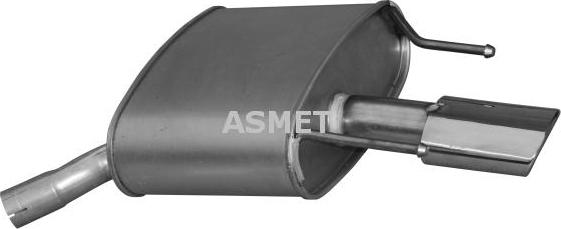 Asmet 05.209 - Глушитель выхлопных газов, конечный autosila-amz.com