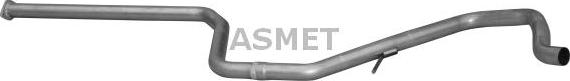 Asmet 05.212 - Труба выхлопного газа autosila-amz.com