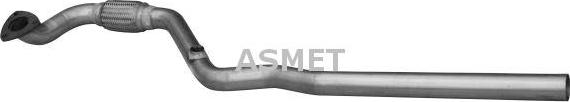 Asmet 05217 - Труба выхлопного газа autosila-amz.com