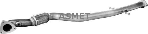 Asmet 05.280 - Труба выхлопного газа autosila-amz.com