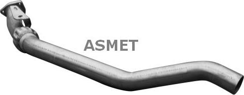 Asmet 06.028 - Труба выхлопного газа autosila-amz.com
