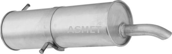 Asmet 08.054 - Глушитель выхлопных газов, конечный autosila-amz.com