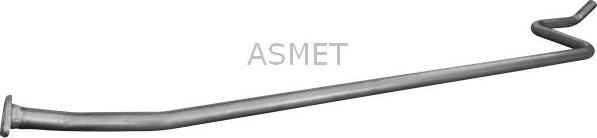 Asmet 08.069 - Труба выхлопного газа autosila-amz.com