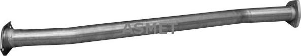Asmet 08.033 - Труба выхлопного газа autosila-amz.com