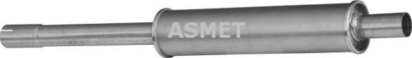 Asmet 03.040 - Глушитель системы выпуска, средний autosila-amz.com