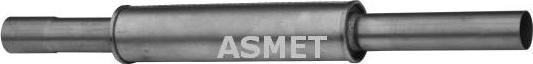 Asmet 03.068 - Средний глушитель выхлопных газов autosila-amz.com