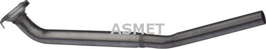 Asmet 03.018 - Труба выхлопного газа autosila-amz.com