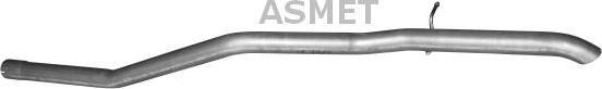 Asmet 07.190 - Труба выхлопного газа autosila-amz.com