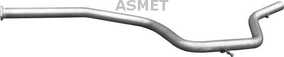 Asmet 07147 - Труба выхлопного газа autosila-amz.com