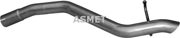 Asmet 07246 - Труба выхлопного газа autosila-amz.com