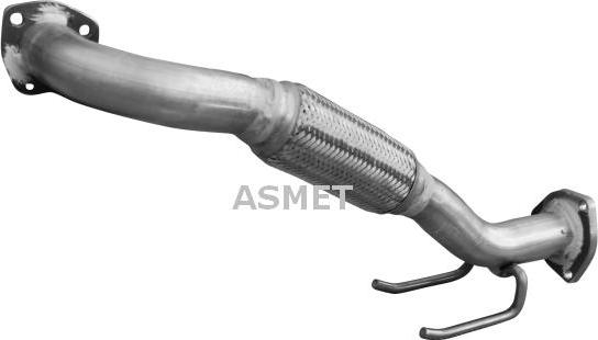Asmet 07.253 - Труба выхлопного газа autosila-amz.com