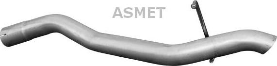 Asmet 07.214 - Труба выхлопного газа autosila-amz.com