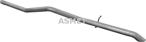 Asmet 07.221 - Труба выхлопного газа autosila-amz.com