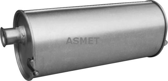 Asmet 15.021 - Глушитель выхлопных газов, конечный autosila-amz.com