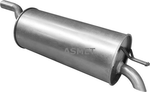 Asmet 16.066 - Глушитель выпускной системы autosila-amz.com
