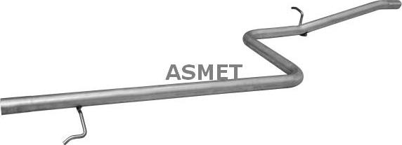 Asmet 16.067 - Труба выхлопного газа autosila-amz.com