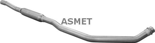 Asmet 16.101 - Средний глушитель выхлопных газов autosila-amz.com
