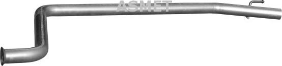 Asmet 10.123 - Труба выхлопного газа autosila-amz.com