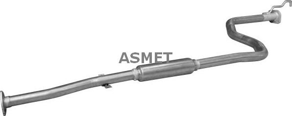 Asmet 13.024 - Труба выхлопного газа autosila-amz.com