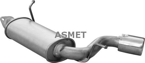 Asmet 31.008 - Глушитель выхлопных газов, конечный autosila-amz.com