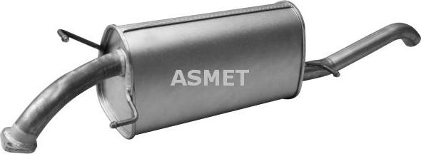 Asmet 31.003 - Глушитель выхлопных газов, конечный autosila-amz.com