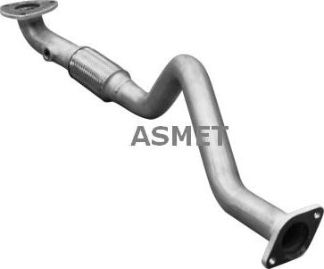 Asmet 31.007 - Труба выхлопного газа autosila-amz.com
