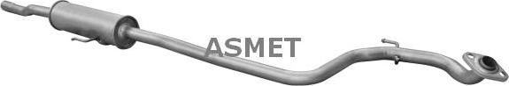 Asmet 20.041 - Глушитель выпускной системы autosila-amz.com