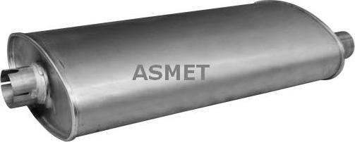 Asmet 27.001 - Глушитель выхлопных газов, конечный autosila-amz.com