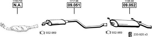 Asmet CI092500 - Система выпуска ОГ autosila-amz.com