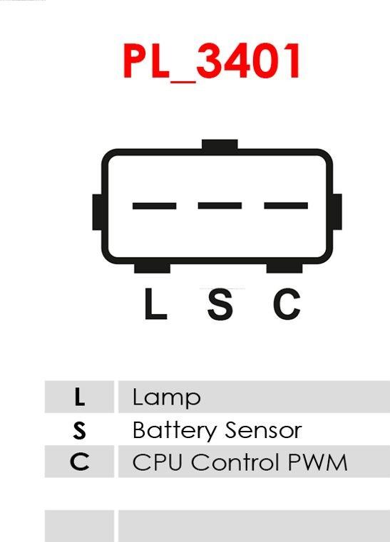 AS-PL A5074 - Генератор autosila-amz.com