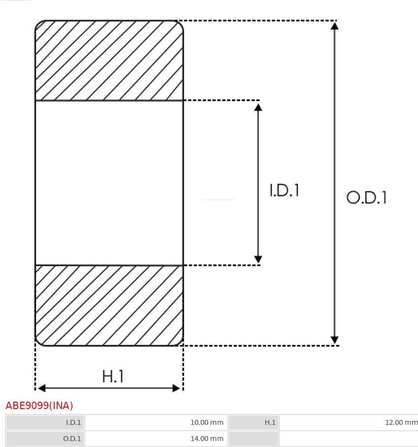 AS-PL ABE9099(INA) - Подшипник autosila-amz.com