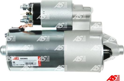 AS-PL S9396S - Стартер autosila-amz.com