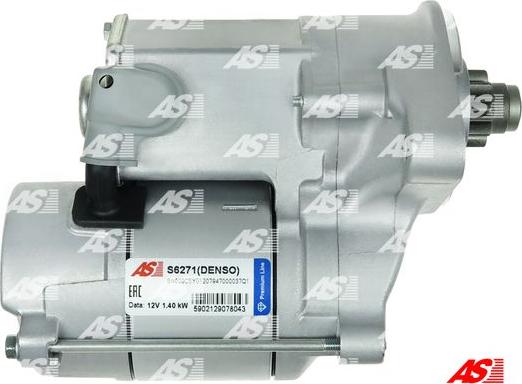 AS-PL S6271(DENSO) - Стартер autosila-amz.com