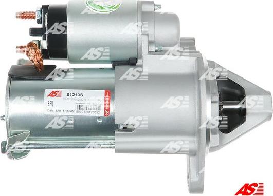 AS-PL S1213S - Стартер autosila-amz.com