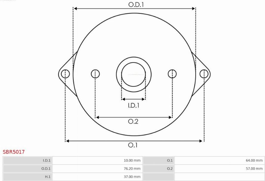 AS-PL SBR5017 - Крышка стартера, карбюратор autosila-amz.com