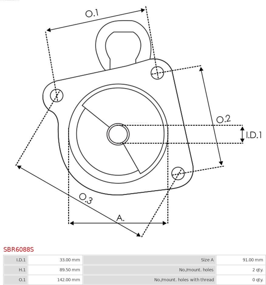 AS-PL SBR6088S - Крышка стартера, карбюратор autosila-amz.com