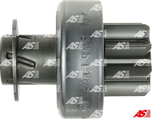 AS-PL SD6116P - Ведущая шестерня, бендикс, стартер autosila-amz.com