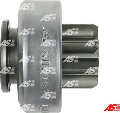 AS-PL SD2087P - Ведущая шестерня, бендикс, стартер autosila-amz.com